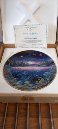 Image 2 of Danbury Mint Dolphin Collectors Plates !