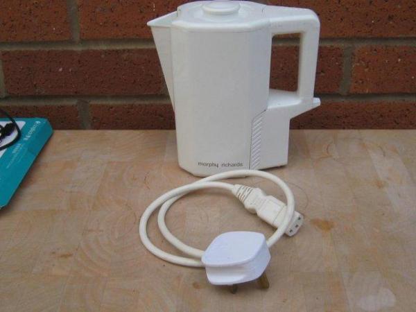 Image 2 of Morphy Richards portable electric kettle