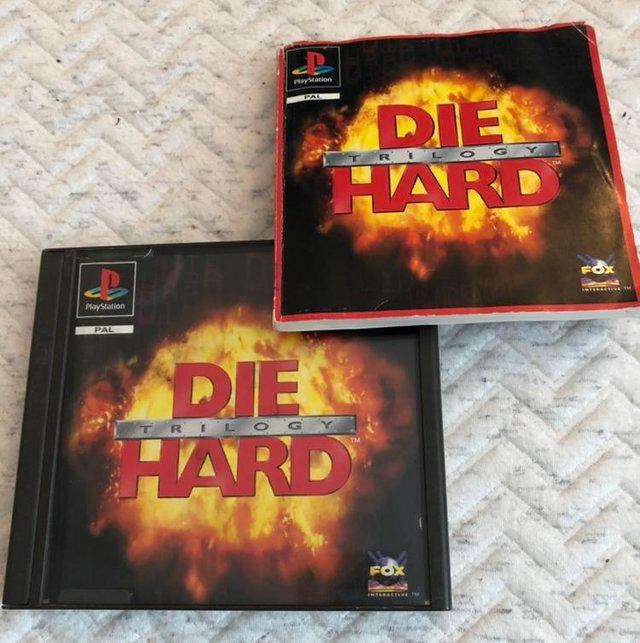 Preview of the first image of PlayStation Game Die Hard Trilogy.