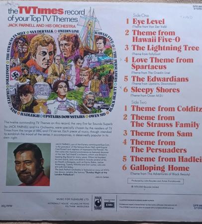 Image 2 of 1974 TV themes vinyl record