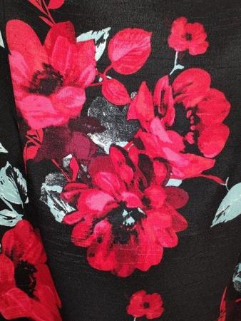 Image 10 of BNWT Anna Rose Dress Size 16 Red/Black