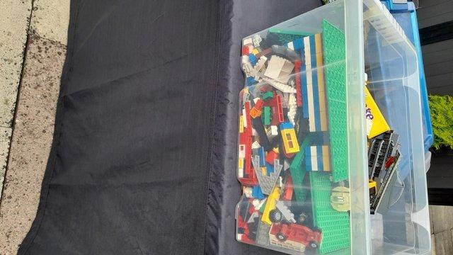 Image 2 of Three quarter full box of lego