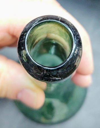 Image 3 of Green Bottle round bottomed flask