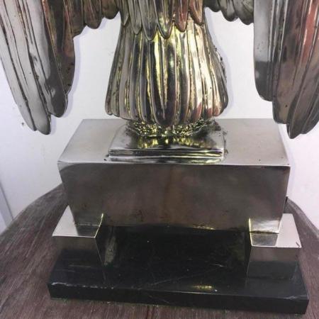 Image 13 of Reichstag Eagle in bronze then silver plated