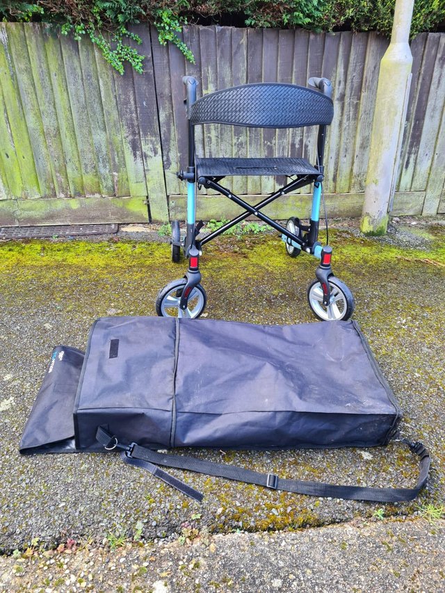 Preview of the first image of CareCo Rollafold Rollator.