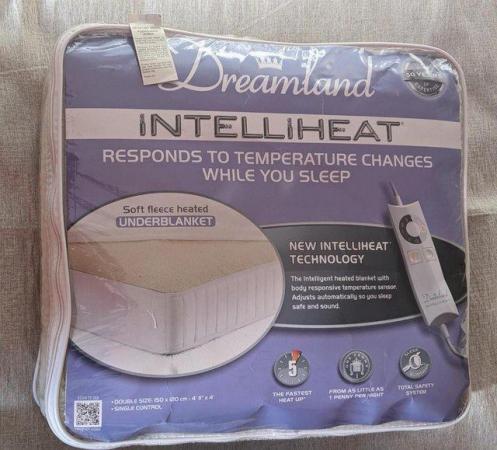 Image 1 of NEW Dreamland Intelliheat Electric Blanket - 50 Years of Exp