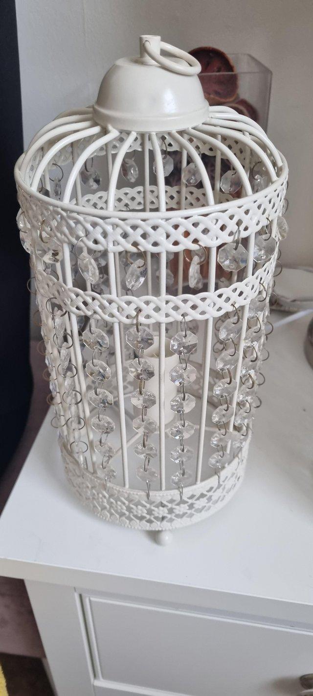 Preview of the first image of Birdcage lamp and ceiling light.