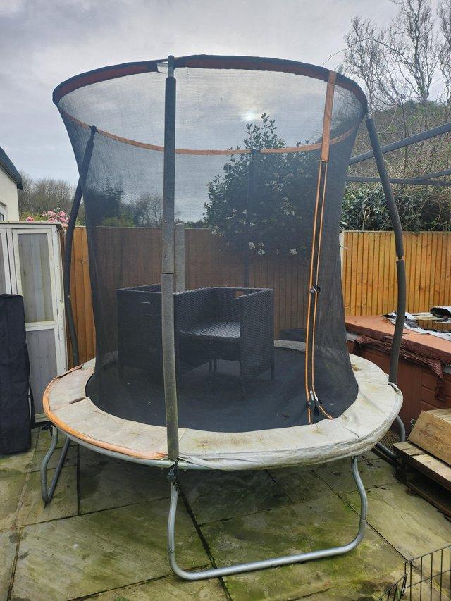 Preview of the first image of 8ft trampoline **FREE**.