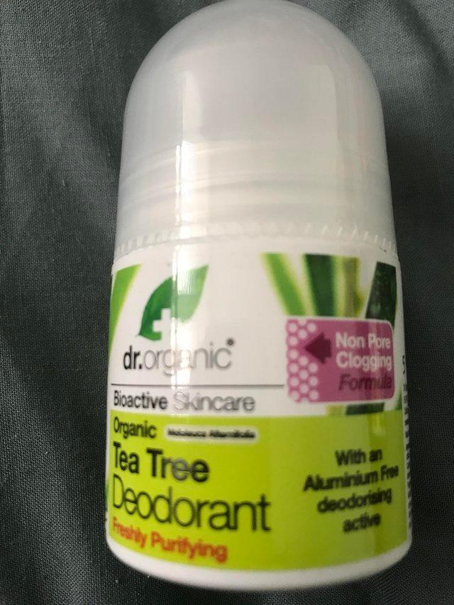 Preview of the first image of Brand New Dr Organic Roll-On Organic Deodorants.