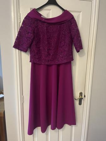 Image 2 of Magenta Mother of the Bride Dress