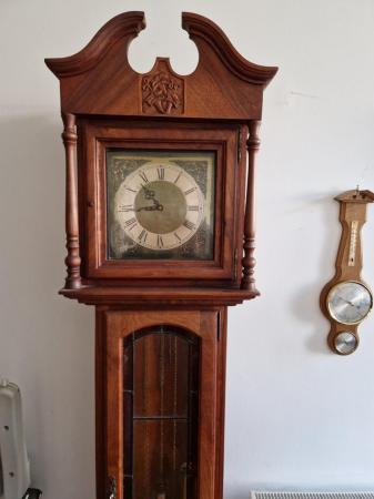 Image 1 of Grandfather clock dark wood