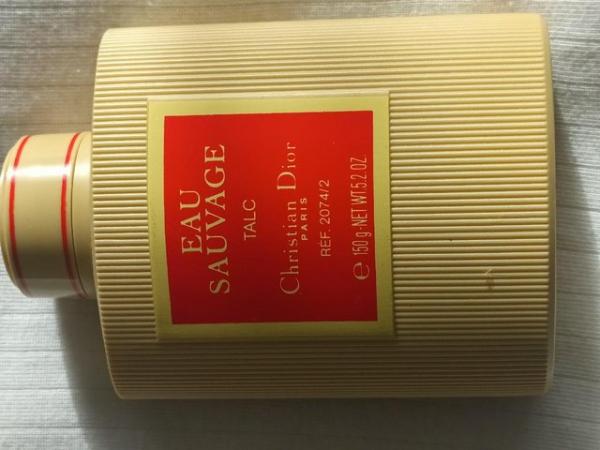 Image 1 of EAU SAGAVE TALC BY DIOR 150 GRAMS