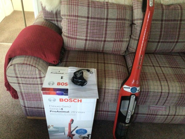 Preview of the first image of BOSCH VACUUM CLEANER - LIKE NEW.