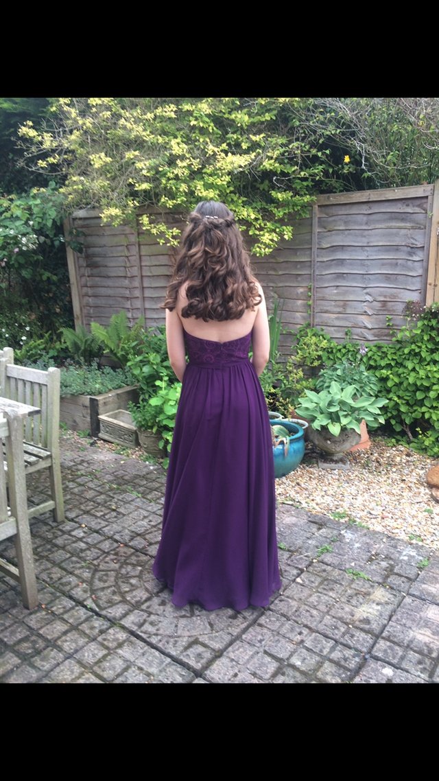 Preview of the first image of Beautiful prom dress worn once.