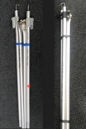 Image 5 of Caravan Awning Poles Alloy Storm Roof Poles x 4 LIKE NEW