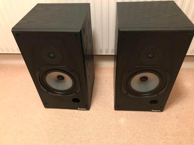 Preview of the first image of ROGERS LS6a/2 VINTAGE HI FI SPEAKERS.