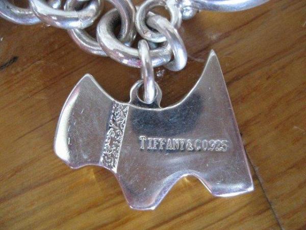 Image 2 of Tiffany & Co Chain Necklace with a Dog Pendant