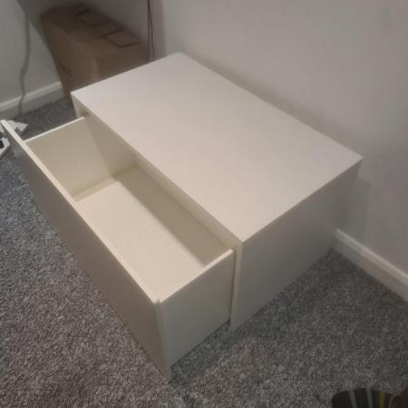 Image 1 of IKEA SMÅSTAD Bench with Toy Storage White 90x50x48cm