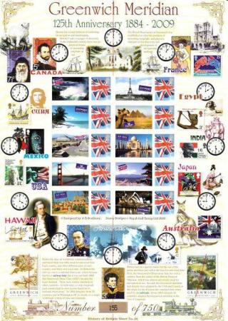 Image 15 of Mint Condition Bradbury Stamp Sheets