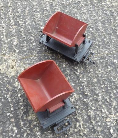 Image 2 of 2 Plastic Tipper Wagons for garden railway
