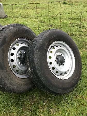 Image 2 of 4 x 255/70 R16 ford ranger wheels & tyres