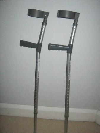 Image 1 of Pair of NHS Style Crutches by Simply Med Ltd