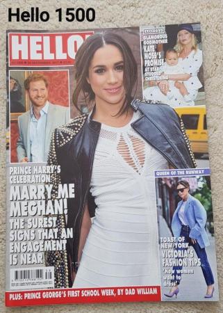 Image 1 of Hello Magazine 1500 - Harry & Meghan - Signs of Engagement