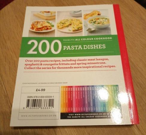 Image 1 of 200 Pasta Dishes cook book-paperback