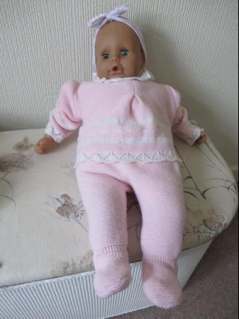 Image 3 of dolls soft bodied with knitted clothes