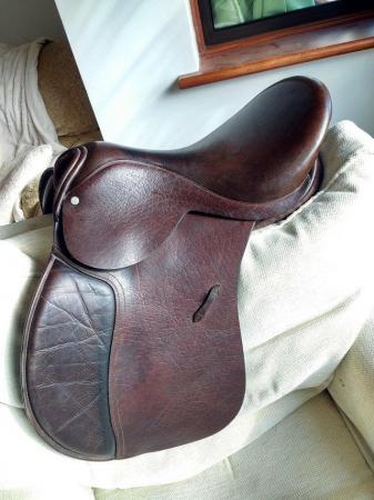 Image 3 of Barry Swaine 17.5" brown general purpose saddle