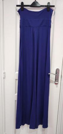 Image 7 of New Women's Monsoon Purple Maxi Dress UK 8