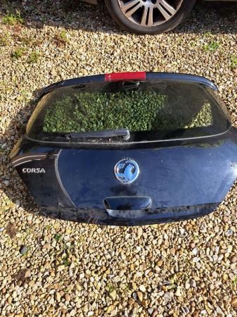 Image 1 of Vauxhall corsa D rear boot lid