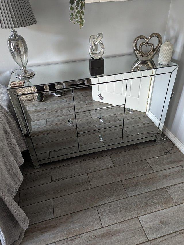 Preview of the first image of Mirror sideboard for sale.