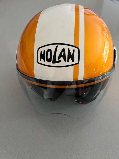 Preview of the first image of BRAND NEW,  UNUSED, NOLAN N20 CRASH HELMET.