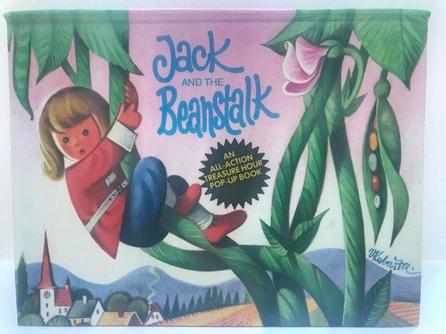 Preview of the first image of Jack And The Beanstalk pop up book.