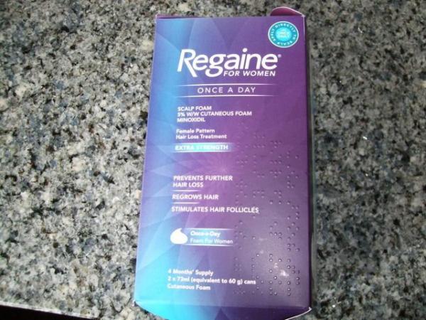Image 1 of REGAINE for women hair loss treatment.