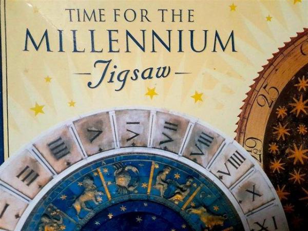 Image 5 of CIRCULAR JIGSAW PUZZLE - MILLENIUM CLOCK FACE 500 pcs