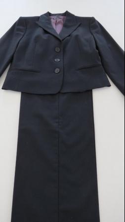 Image 1 of Ladies Trouser Suit  In Black Size 12
