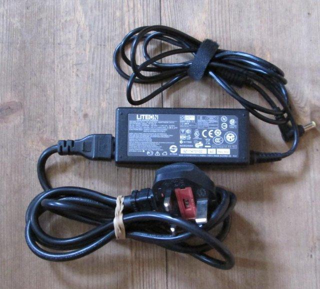 Preview of the first image of LITEON PA-1650-22 Laptop Adapter charger with lead.