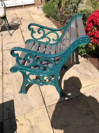 Image 2 of Victorian Cast Iron Garden Chair
