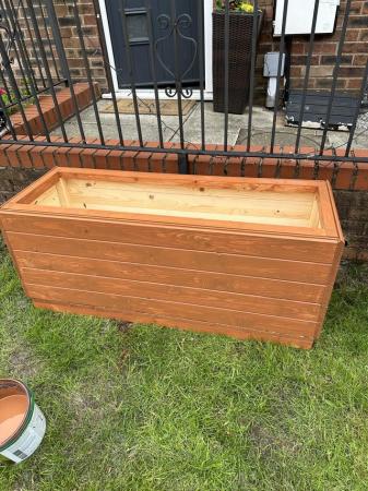 Image 2 of Wooden planter for sale