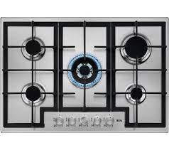 Preview of the first image of AEG 75CM S/S NEW BOXED GAS HOB-5 BURNERS-WOK-CAST IRON-FAB.