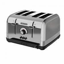 Preview of the first image of Morphy Richards Venture 4 Slice Toaster - polished-new.