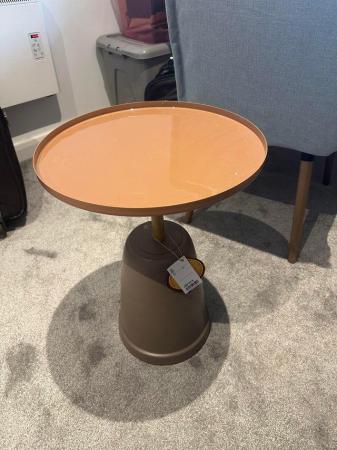 Image 3 of Gold Lamp Table Brand New with Tags