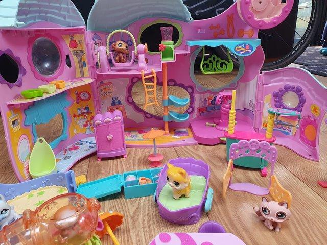 Preview of the first image of Large bundle of original Littlest Pet shop.