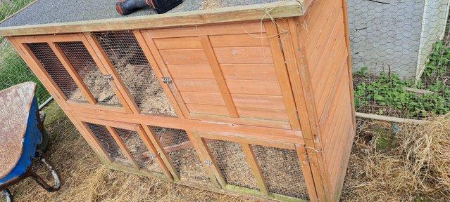Image 5 of Used rabbit hutch for sale
