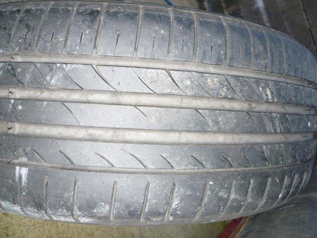 Preview of the first image of Audi 17" alloy wheel with good  tyre.
