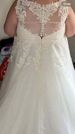 Image 3 of Wedding dress not used or altered