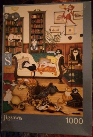 Image 3 of Linda Jane-Smith Library Cats Puzzle