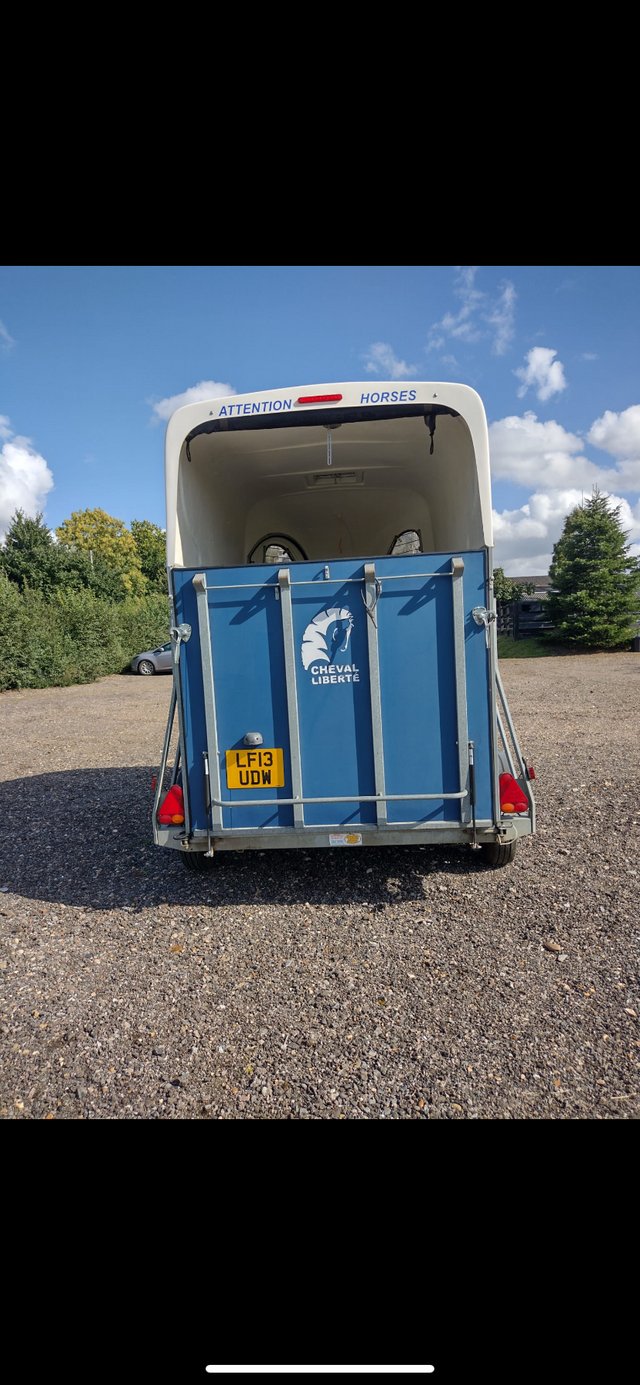 Preview of the first image of Cheval liberte lightweight trailer.